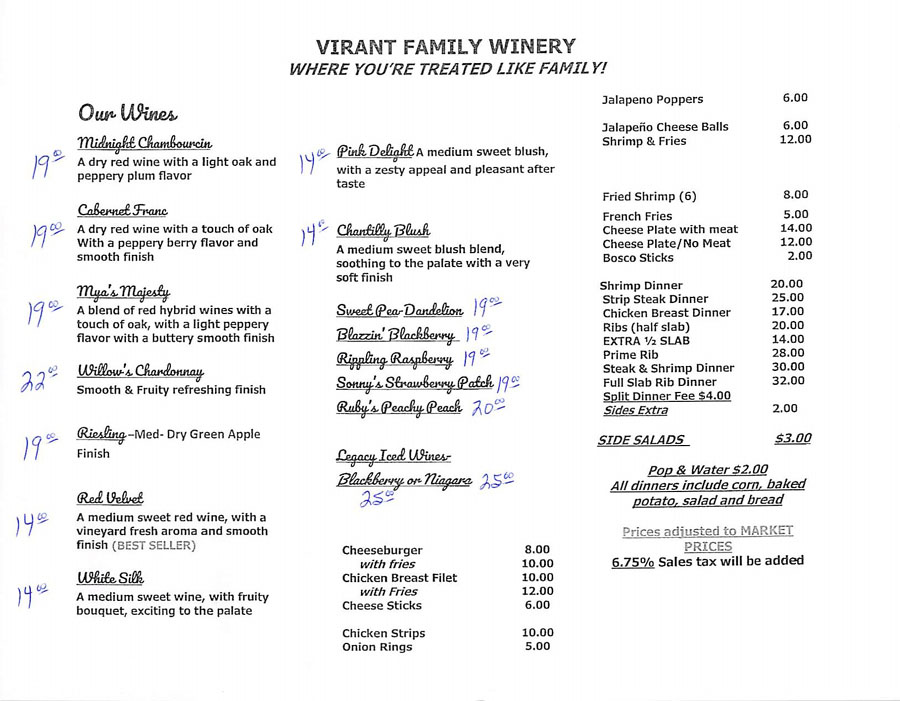Virant Family Winery, Geneva, Ohio